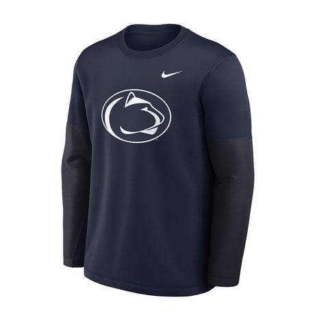 Penn State Nike Sideline Coaches Crew Sweatshirt