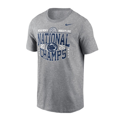 Penn State Nike 2026 NCAA Wrestling National Champs T-Shirt