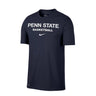 Penn State Nike Men's Basketball Wordmark T-Shirt