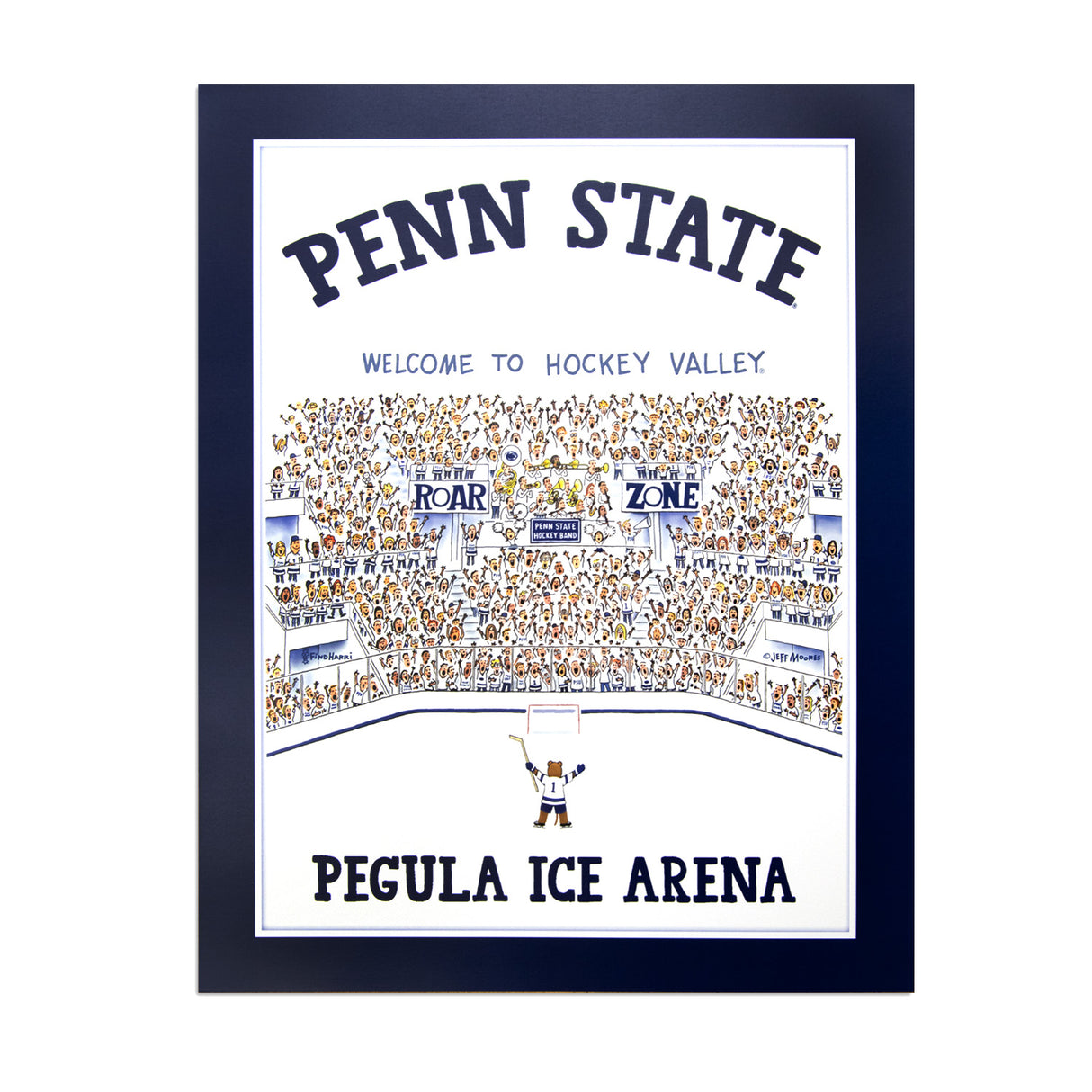 Penn State 11X14 JM Hockey Valley Print