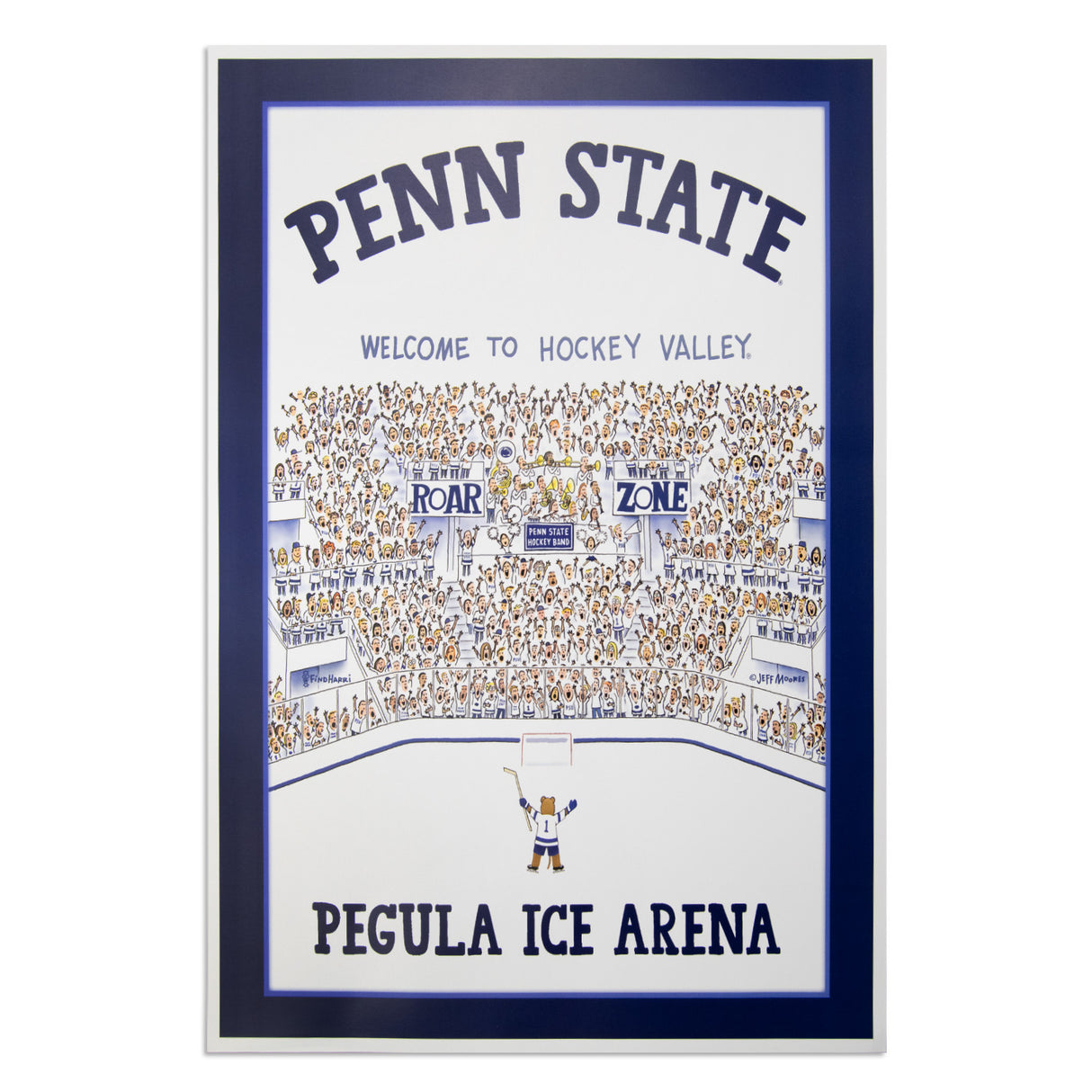 Penn State 13X19 JM Tailgate Print