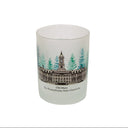 Penn State Frosted Old Main Rocks Glass