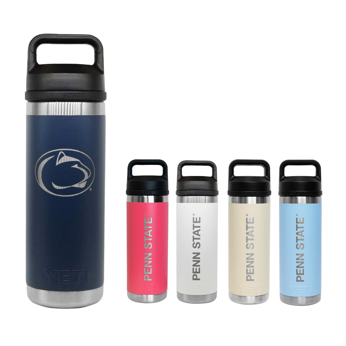 Penn State Yeti 18oz Rambler Chug Cap Bottle