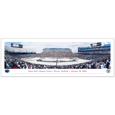 Penn State 2026 Hockey Valley at Beaver Stadium Tubed Panorama Print