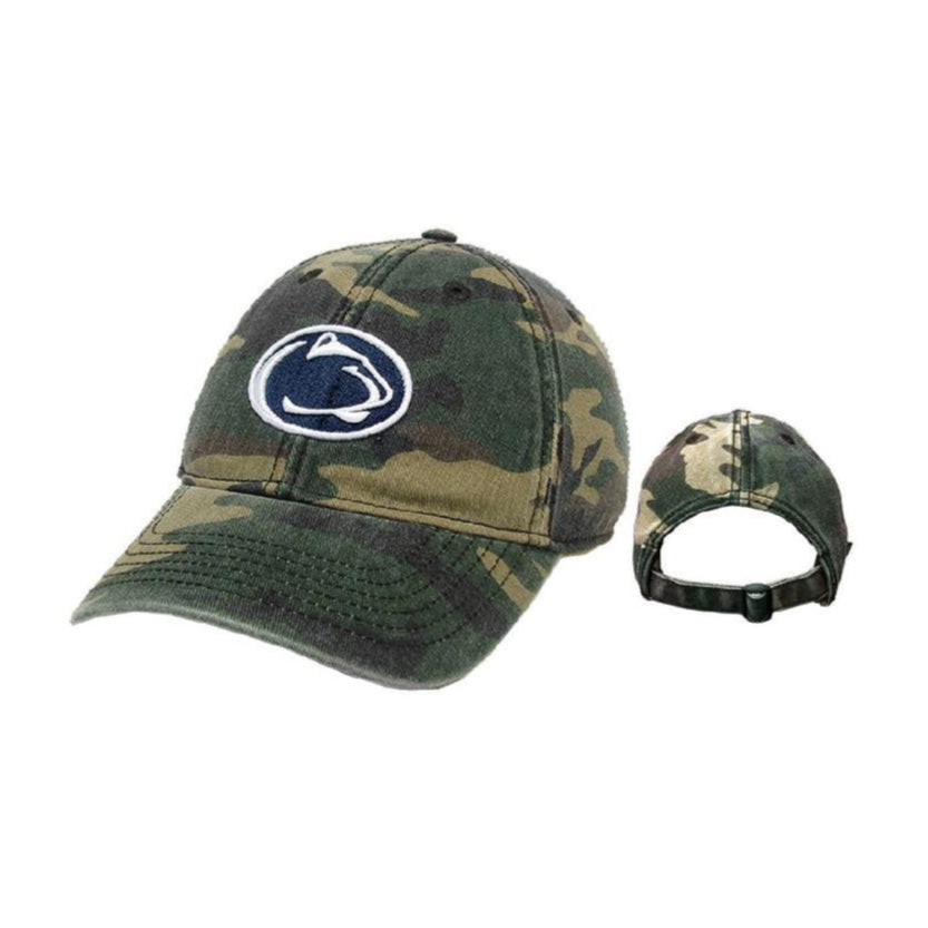 Penn State Army Camo Relaxed Twill Hat