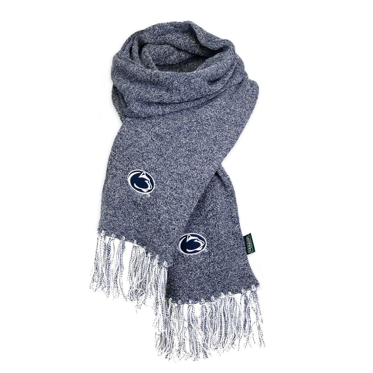 Penn State Marled Fringe Scarf