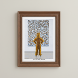 Penn State 20X24 Tom Mosser "Lion At The Museum" Print