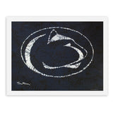 Penn State 20X24 Tom Mosser Logo Blue Print