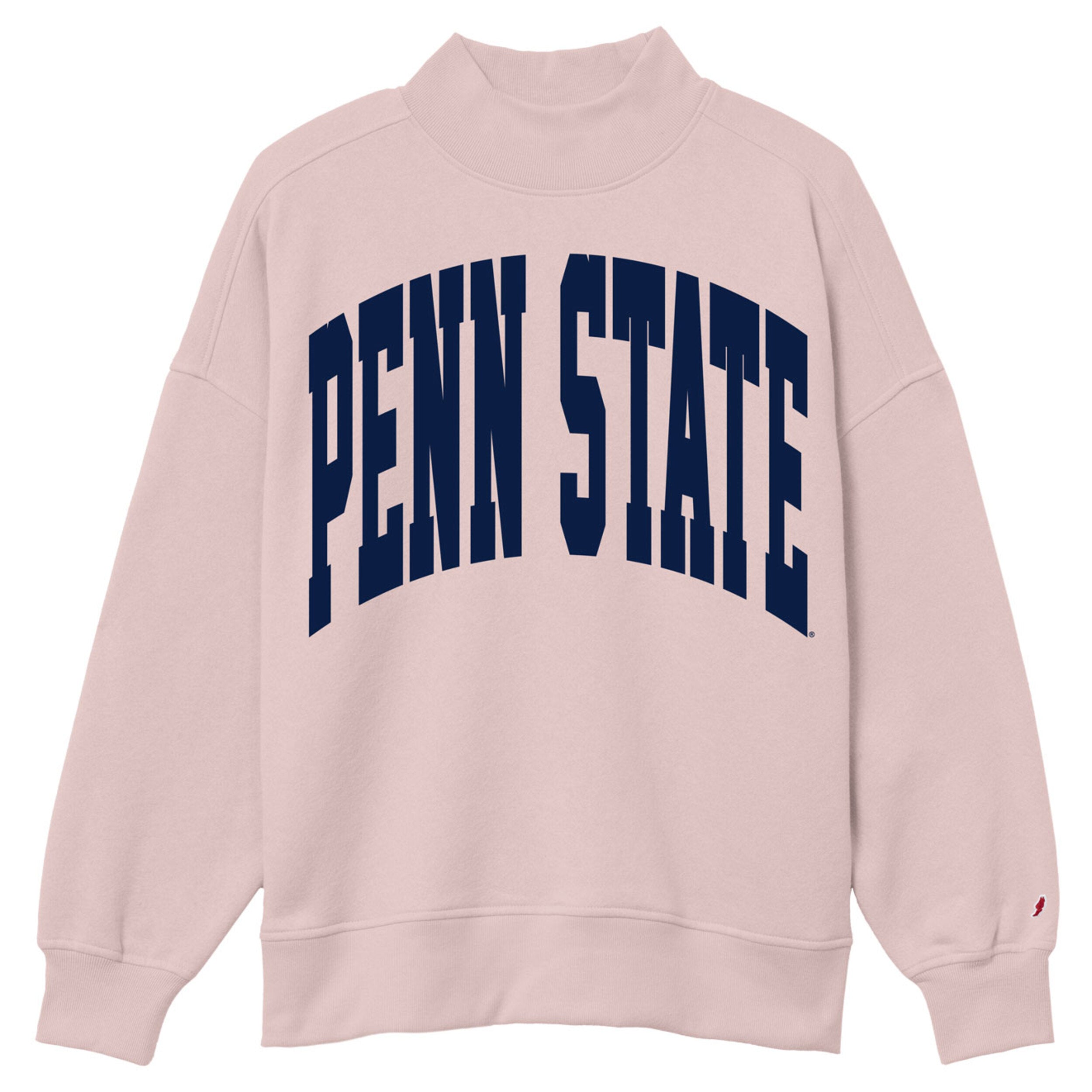 Penn State Women's Diana Mock-Neck Crew – PennStateClothes.com