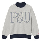 Penn State League Women's Diana Colorblock Mock-Neck Crew