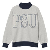 Penn State League Women's Diana Colorblock Mock-Neck Crew
