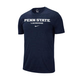 Penn State Nike Lacrosse Wordmark Short Sleeve Shirt