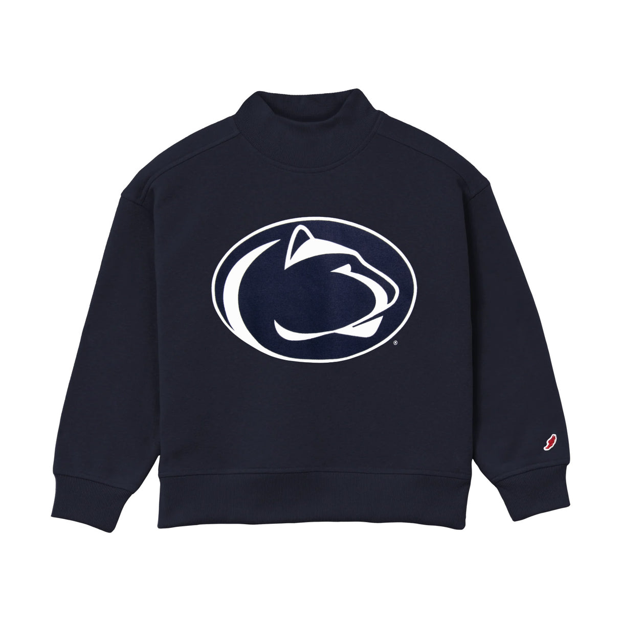 Penn State Youth Diana Mock-Neck Crew