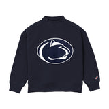 Penn State Youth Diana Mock-Neck Crew