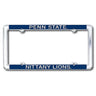 Penn State Polished Aluminum Nittany Lion License Plate