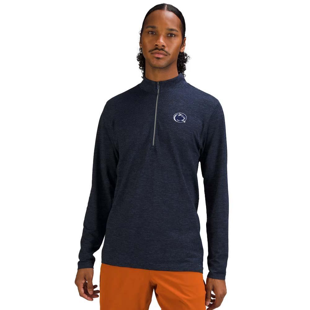 Penn State lululemon Men's Metal Vent Tech Midweight Half Zip