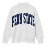 Penn State League Women's Diana Polka Dot Mock-Neck Crew