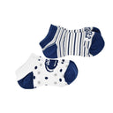 Penn State Low-Cut Stripe & Dot Sock 2 Pack