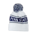 Penn State Old School White Knit Hat