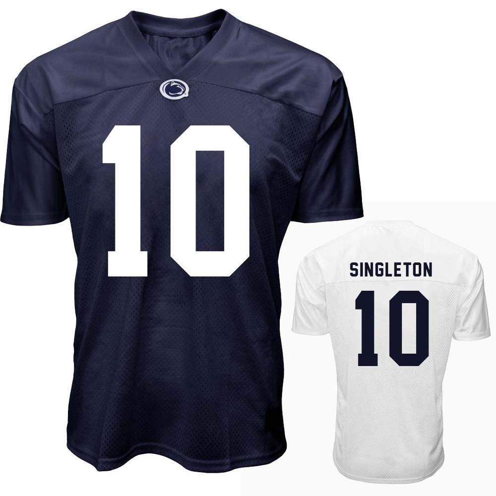 Penn State Youth NIL Nick Singleton #10 Football Jersey