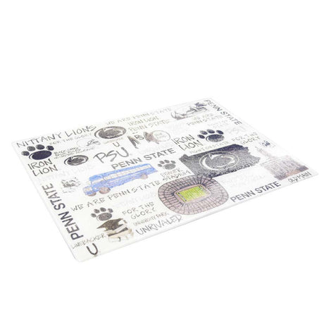 Penn State Tempered Glass Cutting Board