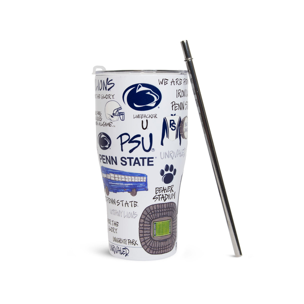 Penn State 30oz All Over Graphic Tumbler