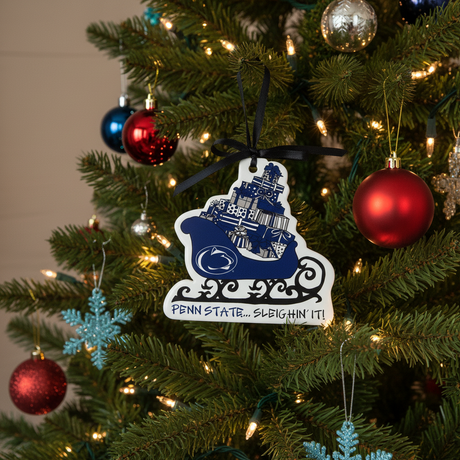 Penn State Ornament Sleigh