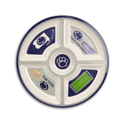 Penn State 5 Section Melamine Platter