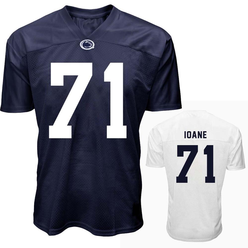 Penn State NIL Vega Ioane #71 Football Jersey