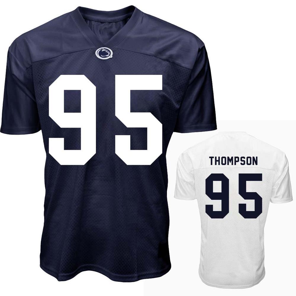 Penn State NIL Riley Thompson #95 Football Jersey