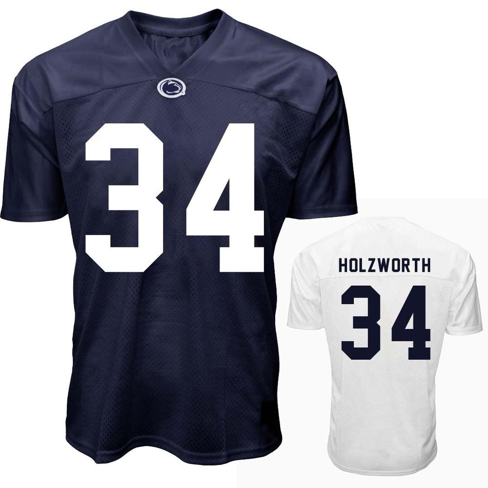 Penn State Youth NIL Tyler Holzworth #34 Football Jersey