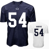 Penn State Youth NIL Ian Harvie #54 Football Jersey