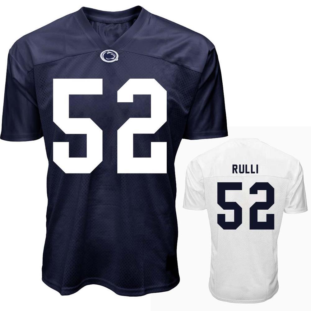 Penn State NIL Dominic Rulli #52 Football Jersey