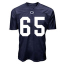 Penn State NIL James Fitzgerald #65 Football Jersey