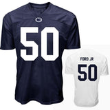 Penn State Youth NIL Alonzo Ford Jr #50 Football Jersey