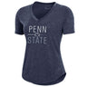 Penn State Women's Under Armour Breezy V-Neck T-Shirt