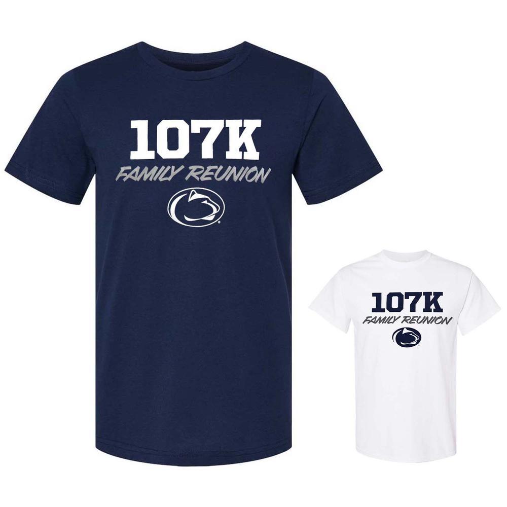 Penn State 107K Family Reunion T-Shirt