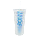 Penn State 24oz Iridescent Studded Straw Tumbler