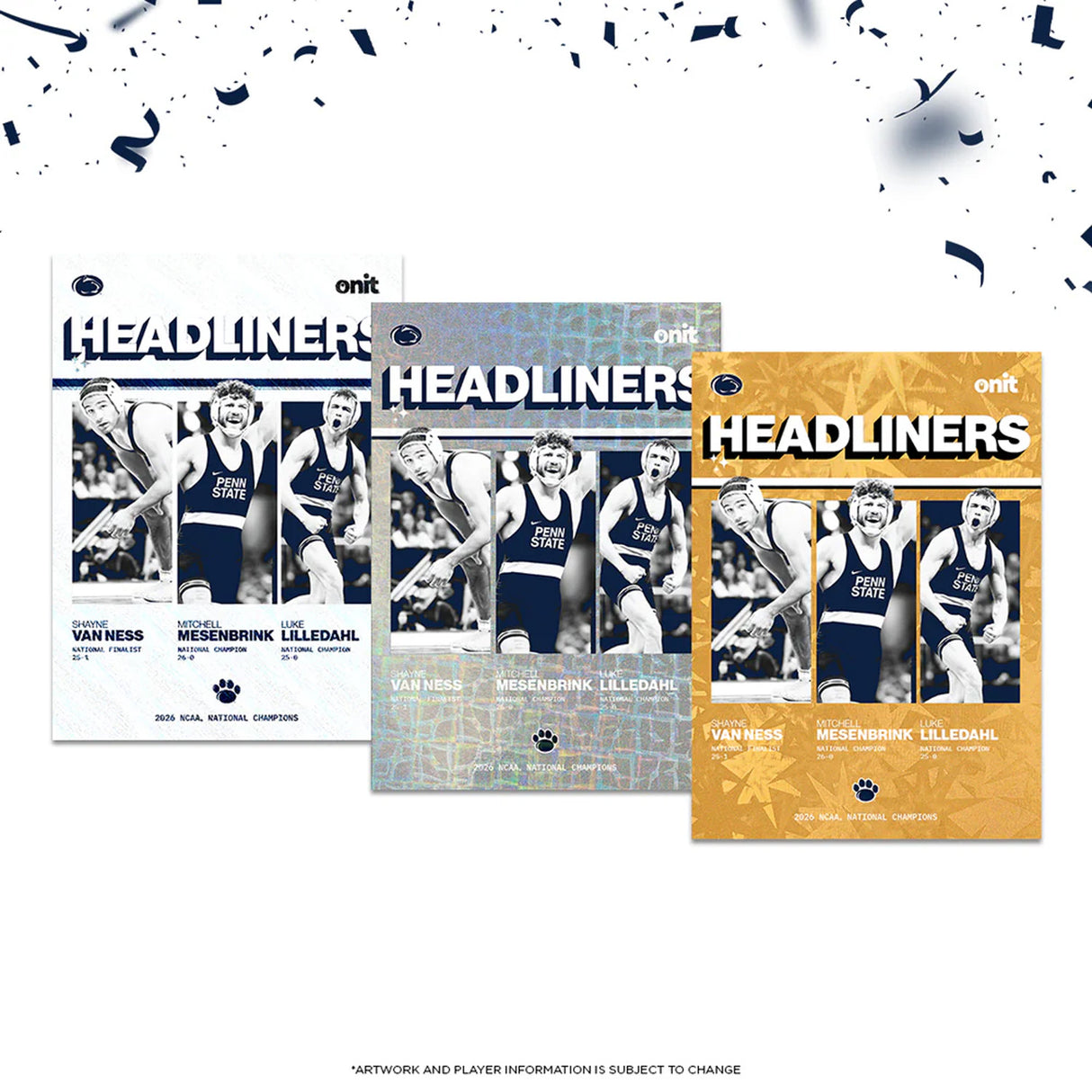 Penn State 2025-26 Wrestling National Champions Trading Card Box
