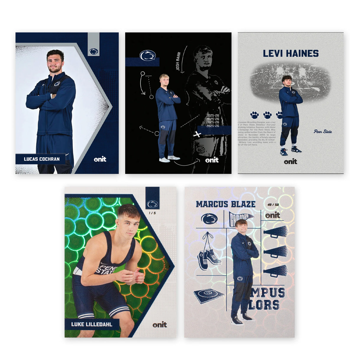 Penn State 2026 Wrestling 40-Count Value Trading Cards Box