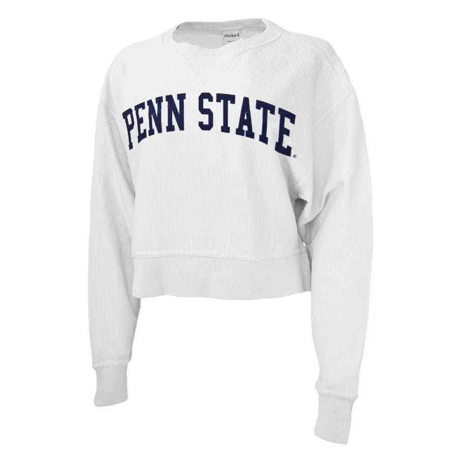 Penn State Women's Boxy Cord Arc Crew