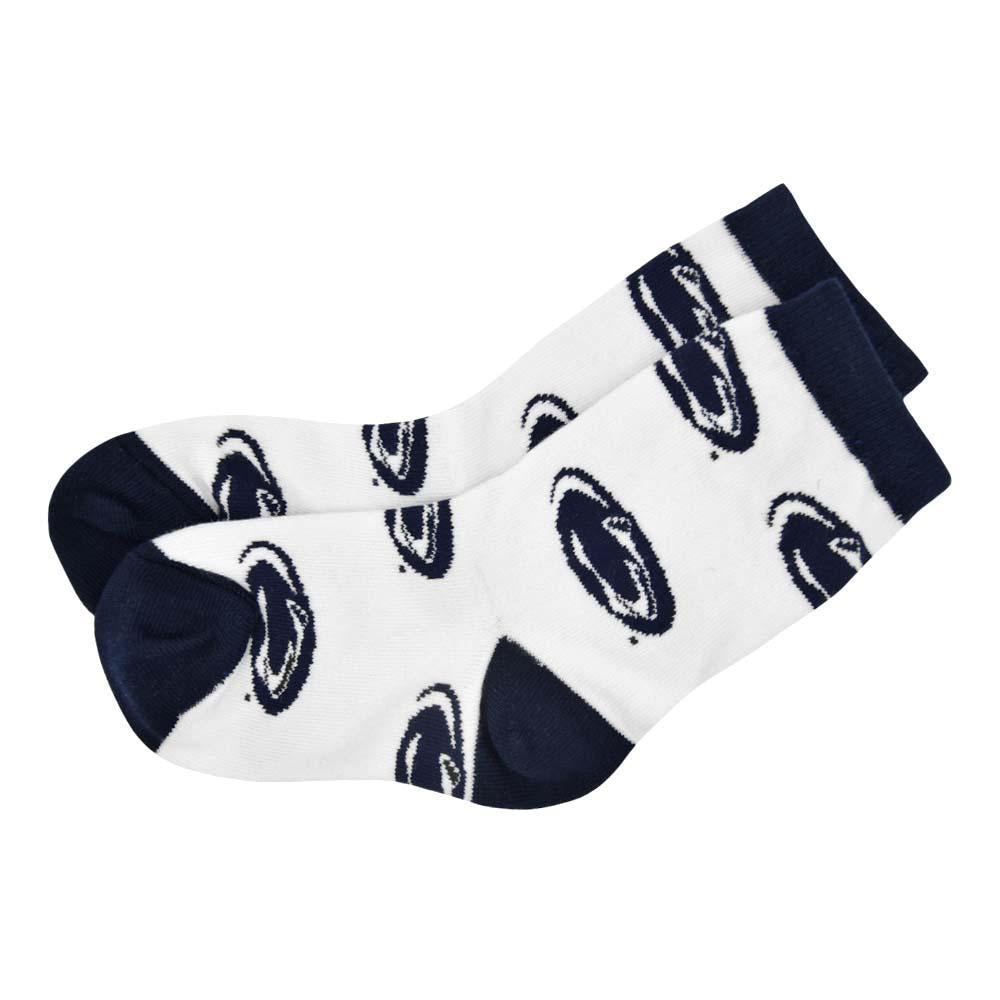 Penn State Youth All Over Crew Socks