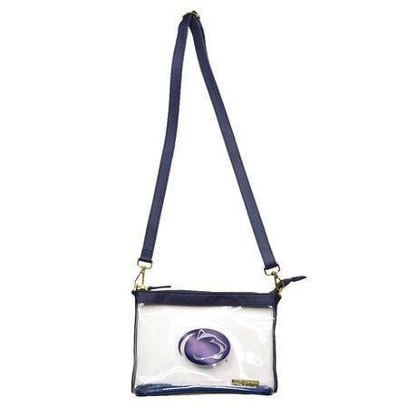 Penn State Small Clear Crossbody Bag