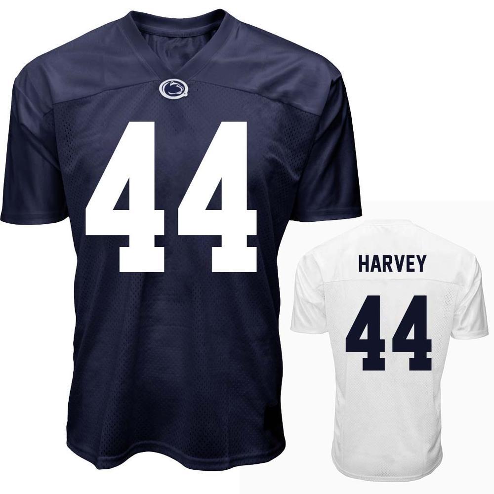Penn State NIL Jaylen Harvey #44 Football Jersey
