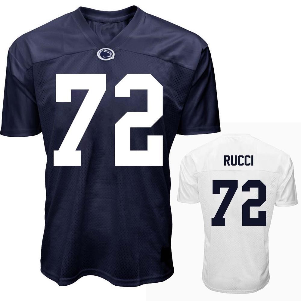 Penn State NIL Nolan Rucci #72 Football Jersey