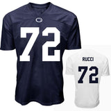 Penn State NIL Nolan Rucci #72 Football Jersey