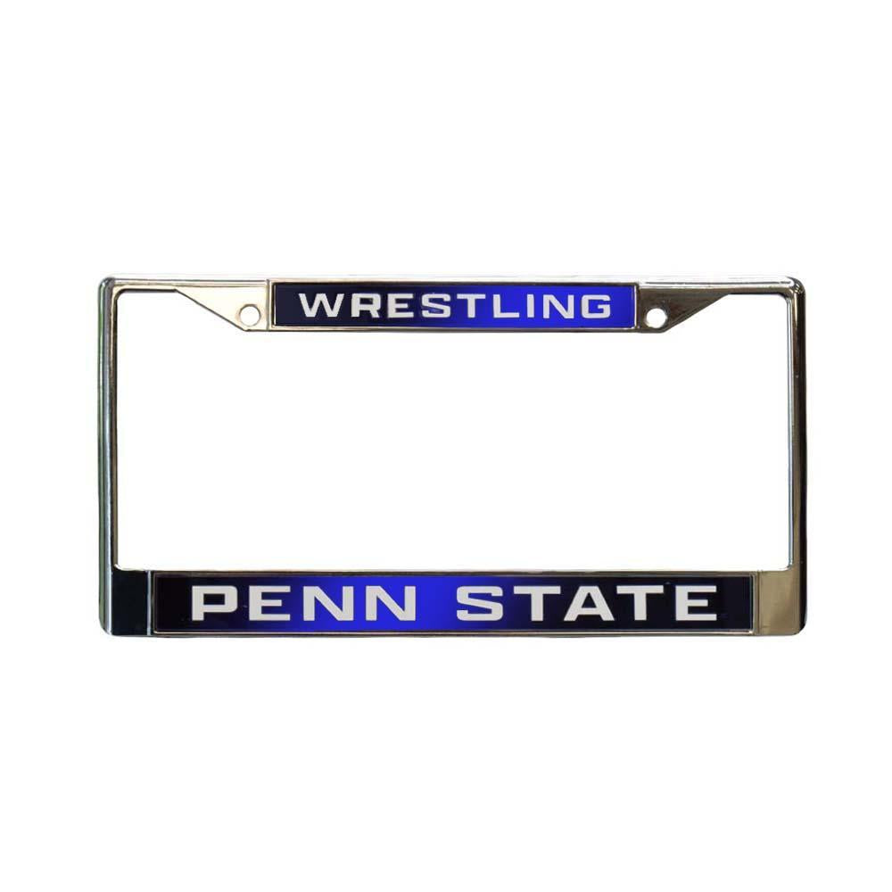 Penn State Wrestling Acrylic License Plate Frame