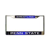 Penn State Wrestling Acrylic License Plate Frame
