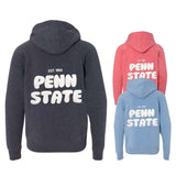 Penn State Youth Puff Print Hooded Sweatshirt