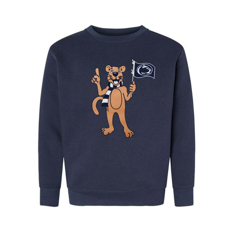 Penn State Youth Mascot Flag Crew Sweatshirt